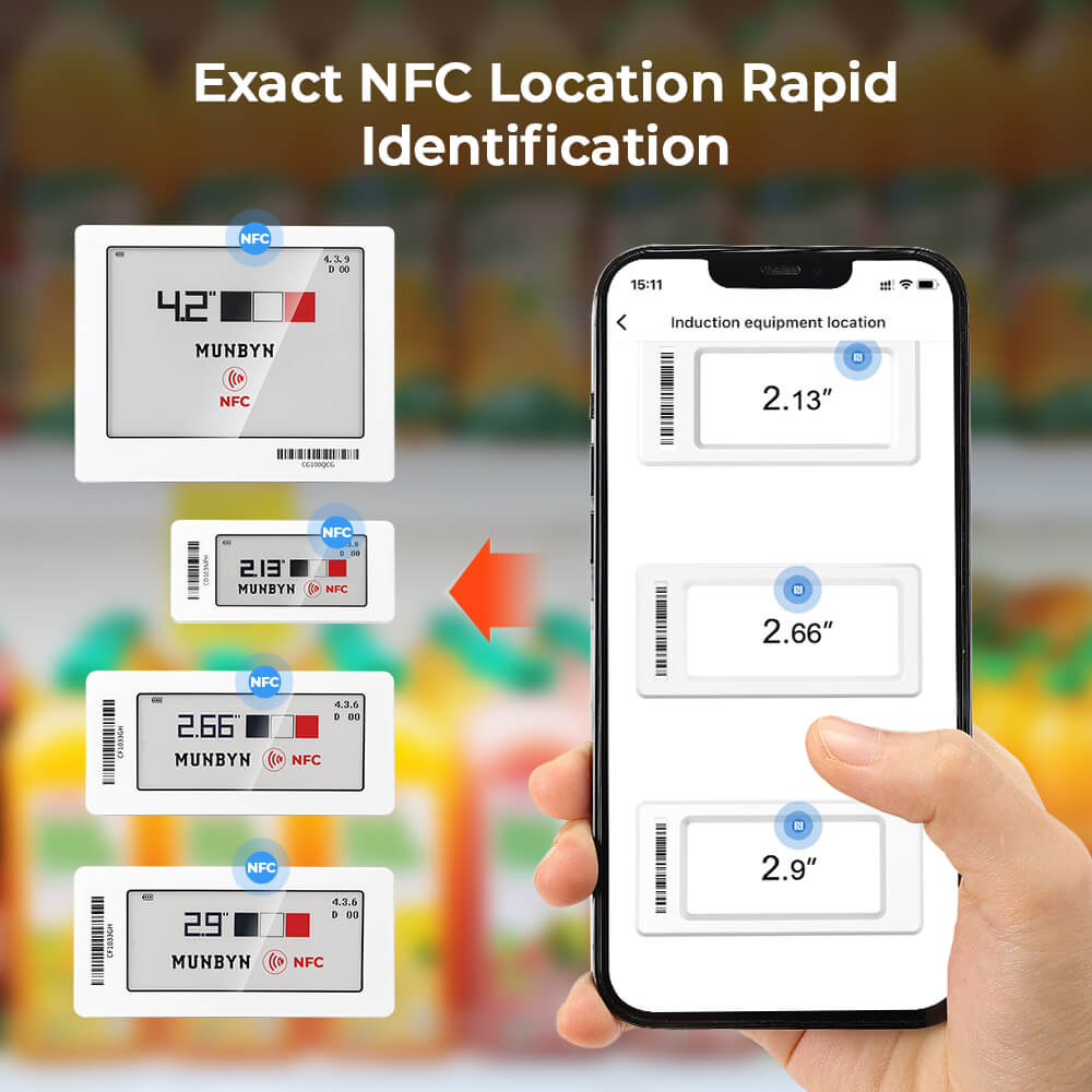Exact NFC Location Rapid Identification